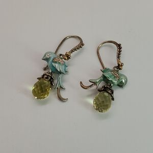 Barbara Bixby Earrings 3.90 ct Limon Quartz